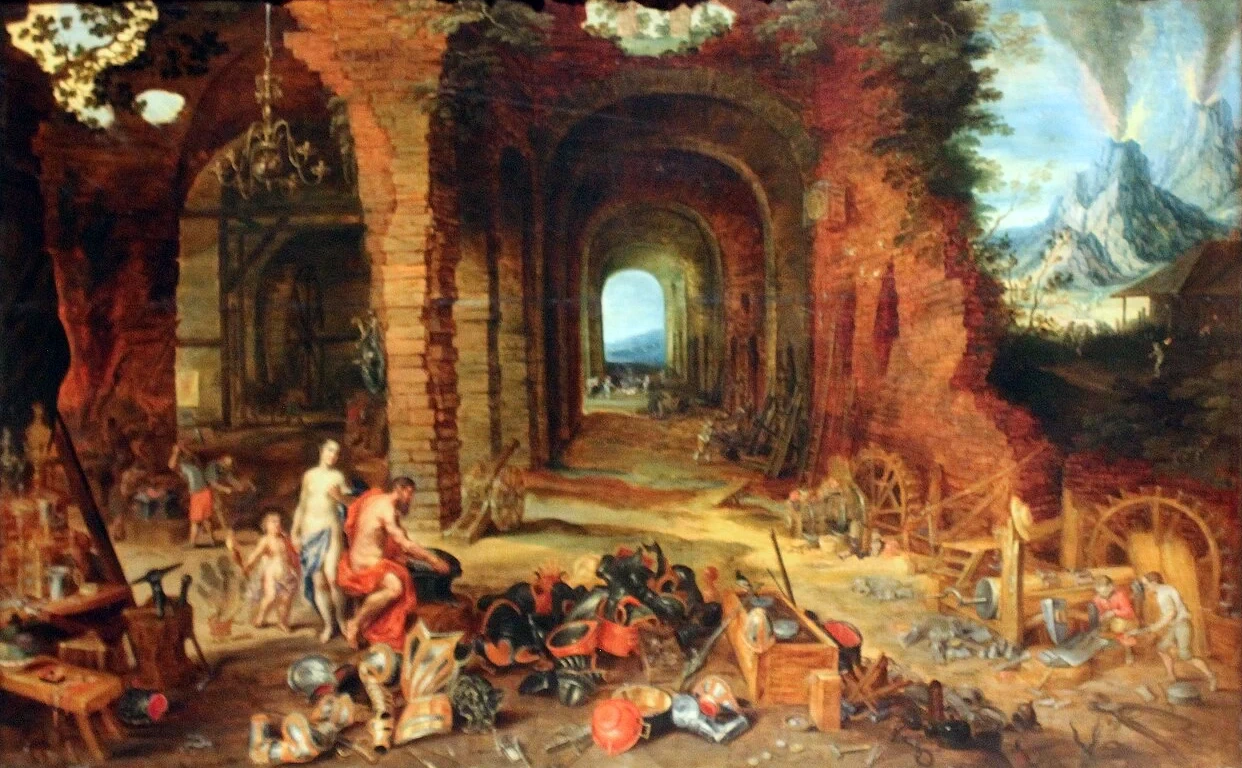 Allegoria del fuoco - Dresden, Old Masters Picture Gallery